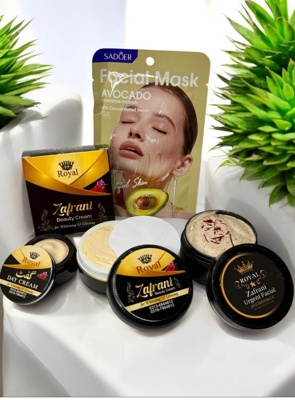 Zafrani Day Cream , Night Cream, Face Mask Deal
