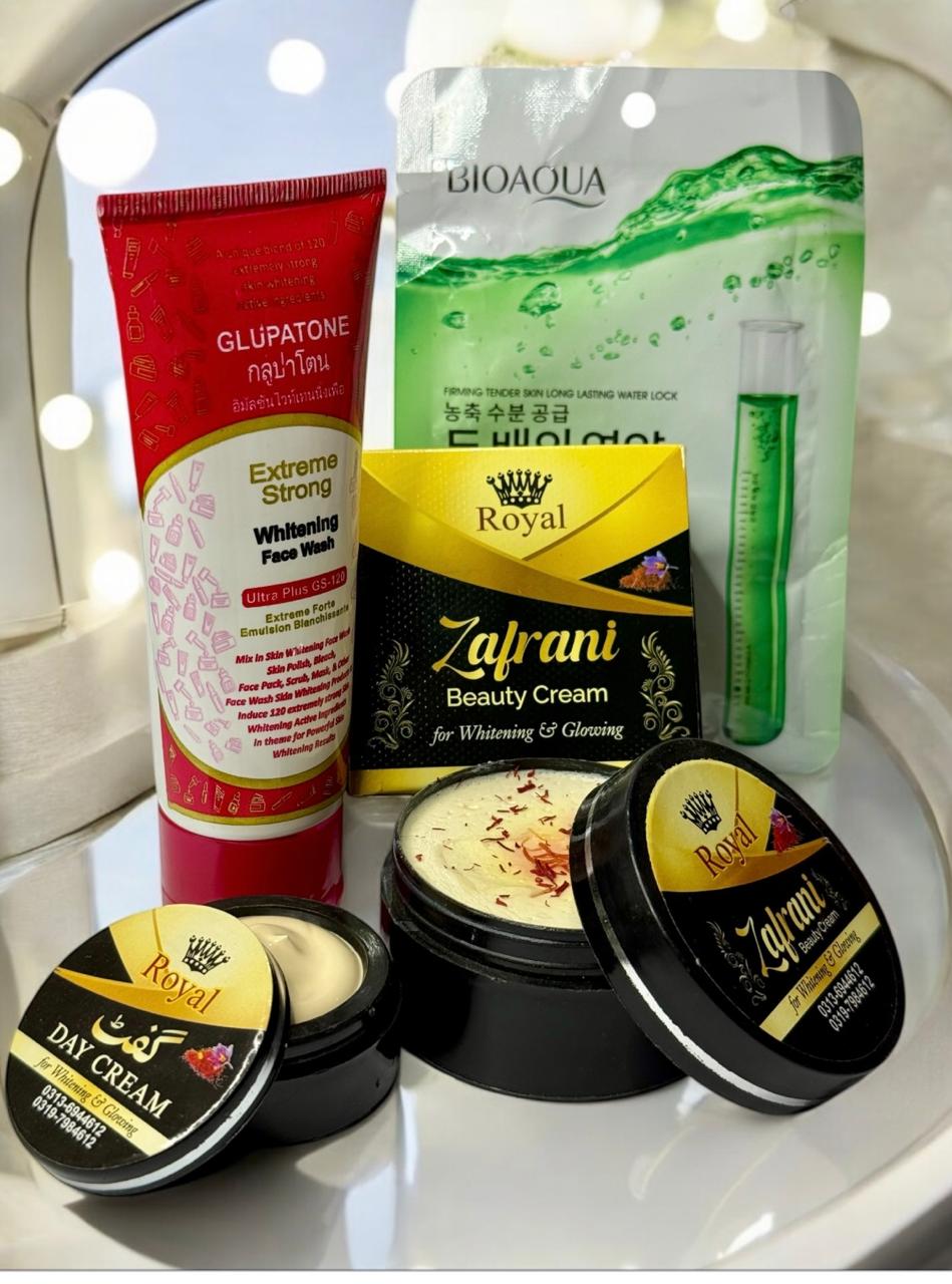 Zafrani Cream , Face Mask & Face Wash Deal