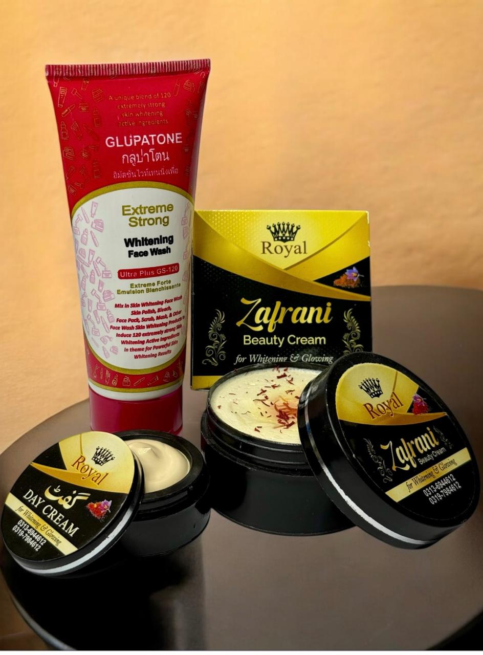 Zafrani Cream , Face Mask & Face Wash Deal